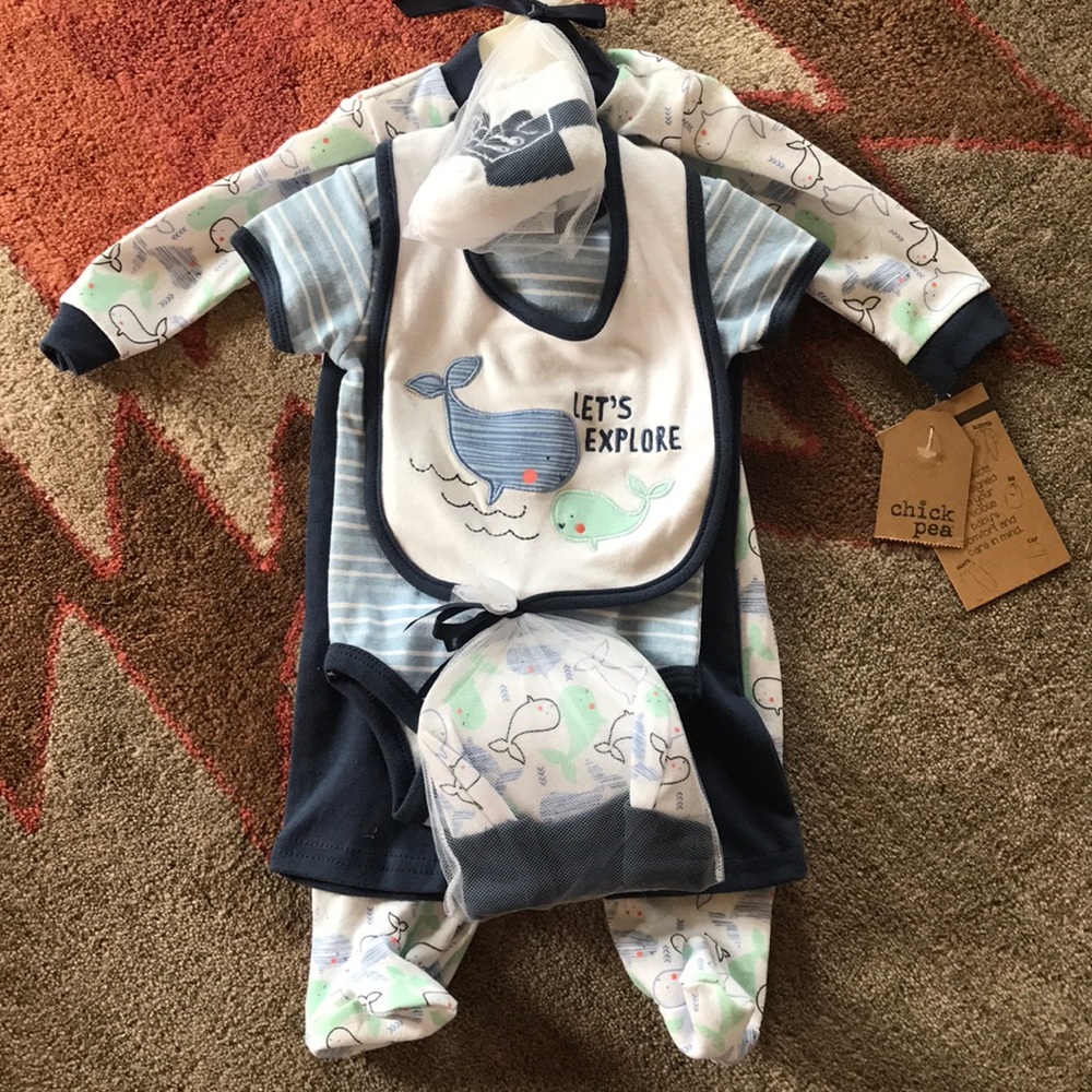 6 piece baby outfit